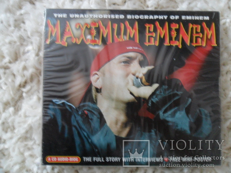 Eminem - "Maximum Eminem" The Unauthorised Biography of Eminem - 2000 CD/, фото №2