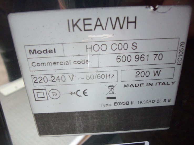 Витяжка IKEA Whirlpool з вугільними фільтрами 200W з Німеччини, фото №5