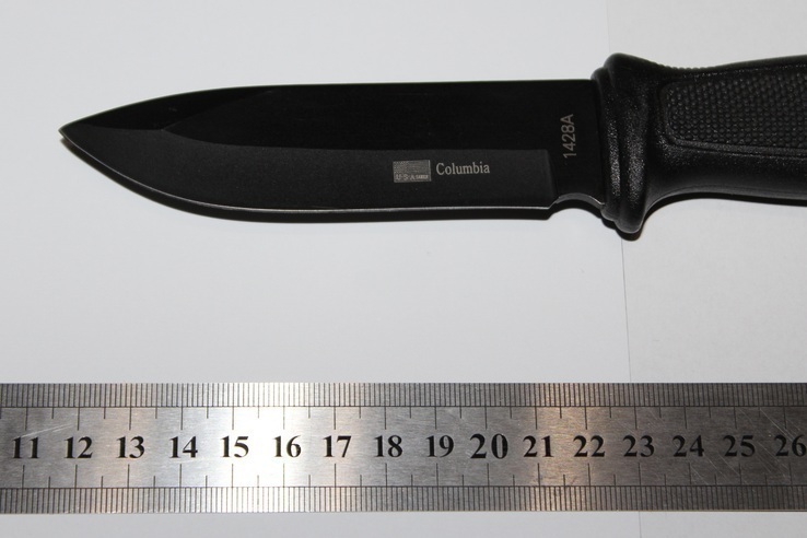 Нож Columbia 1428 Aнтиблик, для дайвинга, охоты, рыбалки и др., фото №6