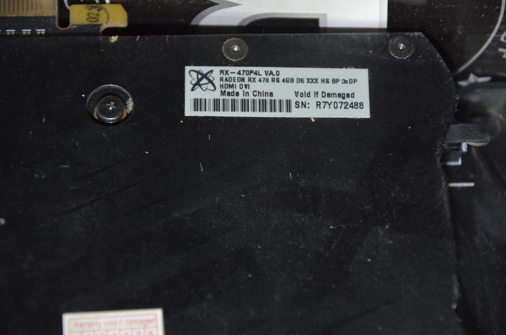 Видеокарта XFX Radeon RX 470 4GB, фото №5