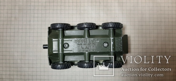Машинка  . Броневик .Saladin armoured car . Corgi toys .made in Hong Kong, фото №13
