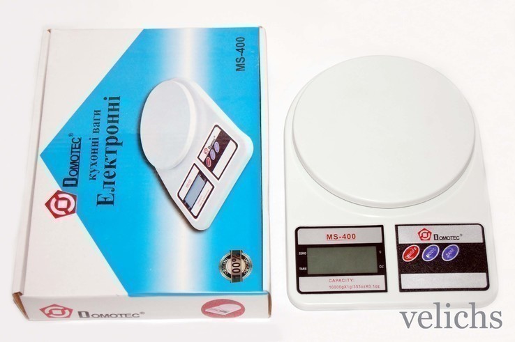 Кухонные электронные весы DOMOTEC MS-400 (до 10кг), фото №3
