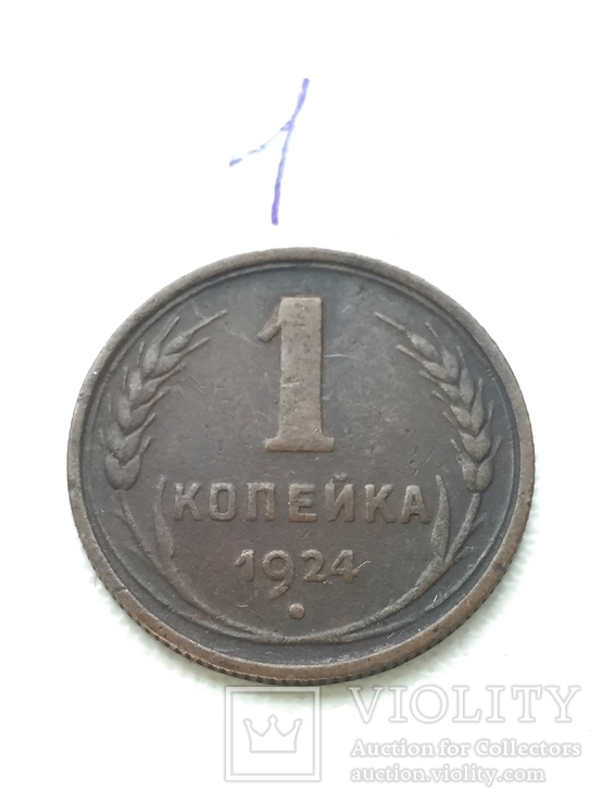 1 Копейка 1924, фото №2