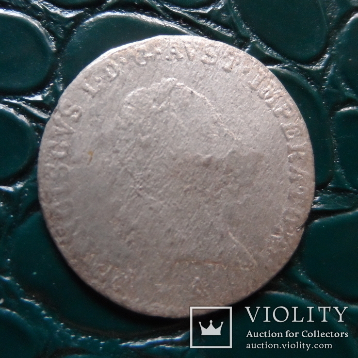 3 крейцера 1828 Австро-Венгрия серебро   (Э.1.11)~, фото №6