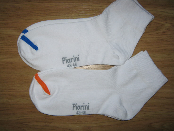Носки короткие "Piarini", лот-2 пары, Германия, р. 43-46