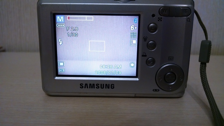 Цифровой фотоаппарат Samsung Digimax S600, фото №6