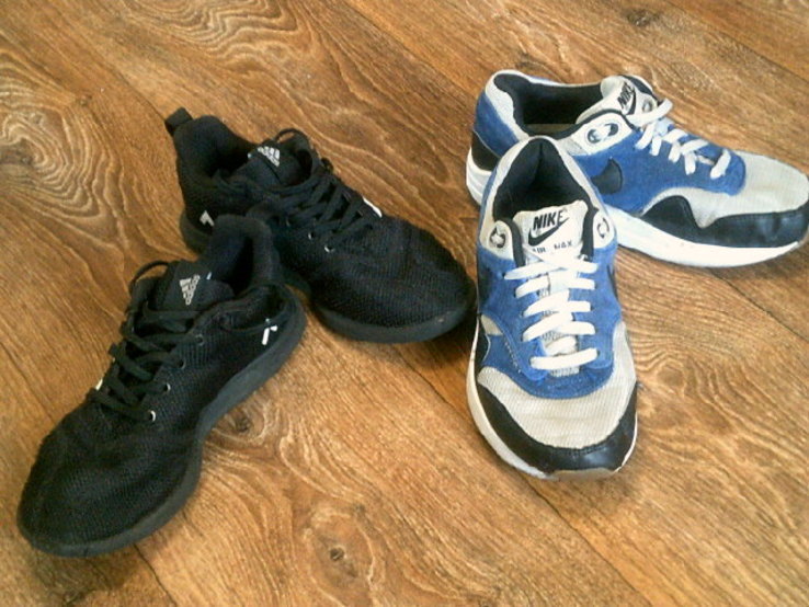 Adidas + Nike - фирменные кроссовки разм.35, фото №2