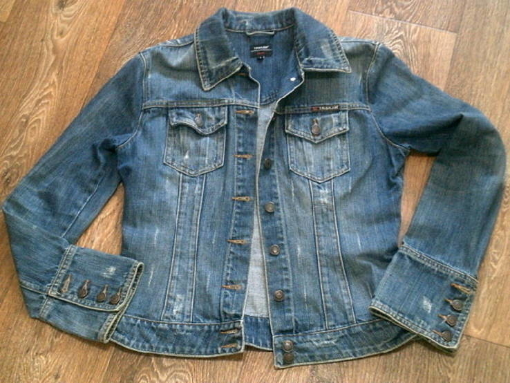 Trailer Denim - стильная джинс куртка разм.L, photo number 3
