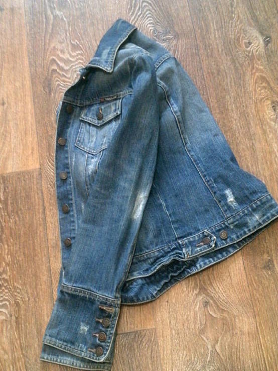 Trailer Denim - стильная джинс куртка разм.L, фото №9