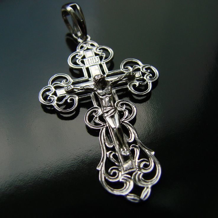 Православный крест Серебро 925, numer zdjęcia 2