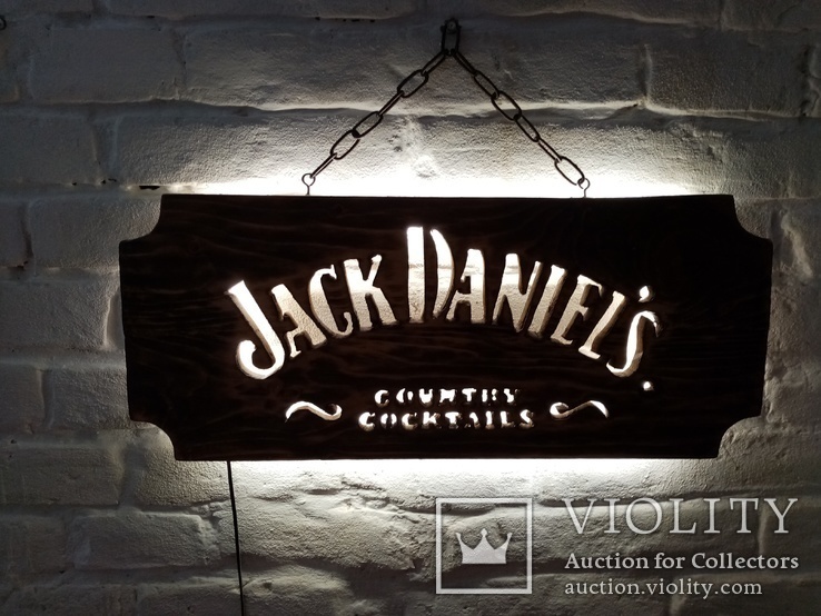 Jack Daniels светильник декор., фото №5