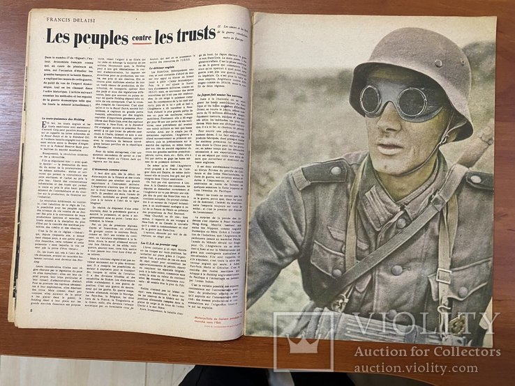 Нацистские военные журналы 3 рейх. Signal, 1942 года, 2шт, фото №4