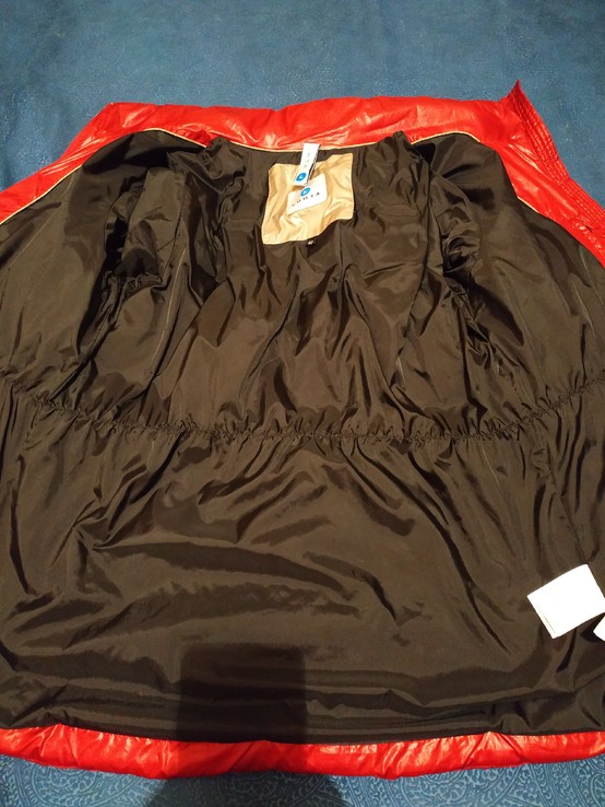 Куртка теплая. Пуховик LUHTA еврозима полиэстер натуральный пух p-p L(ближе к XL), фото №8