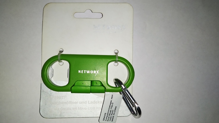 3 в 1 Networx micro usb, открывалка, брелок, numer zdjęcia 8