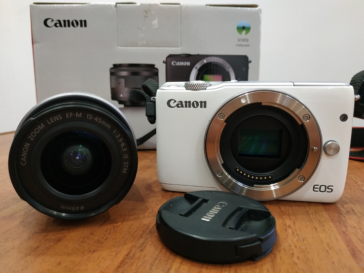 Беззеркальный фотоаппарат Canon EOS M10 EF-M15-45 IS STM Kit аналог Sony A5000 A6000, фото №3
