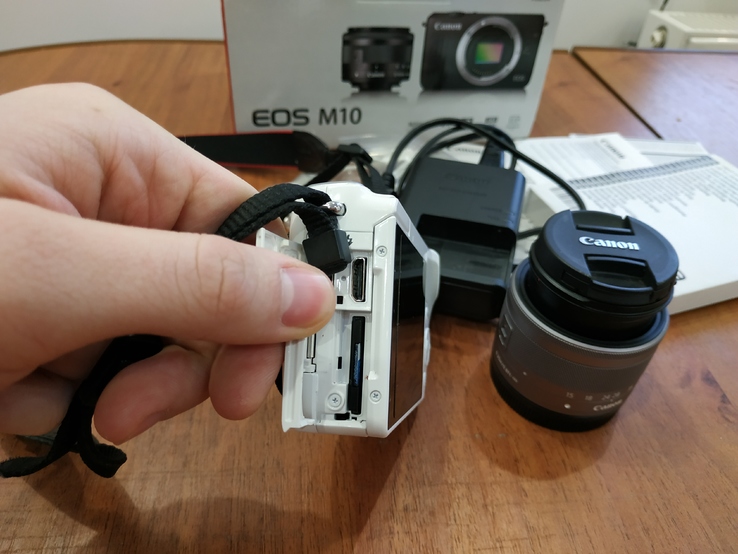 Беззеркальный фотоаппарат Canon EOS M10 EF-M15-45 IS STM Kit аналог Sony A5000 A6000, фото №8