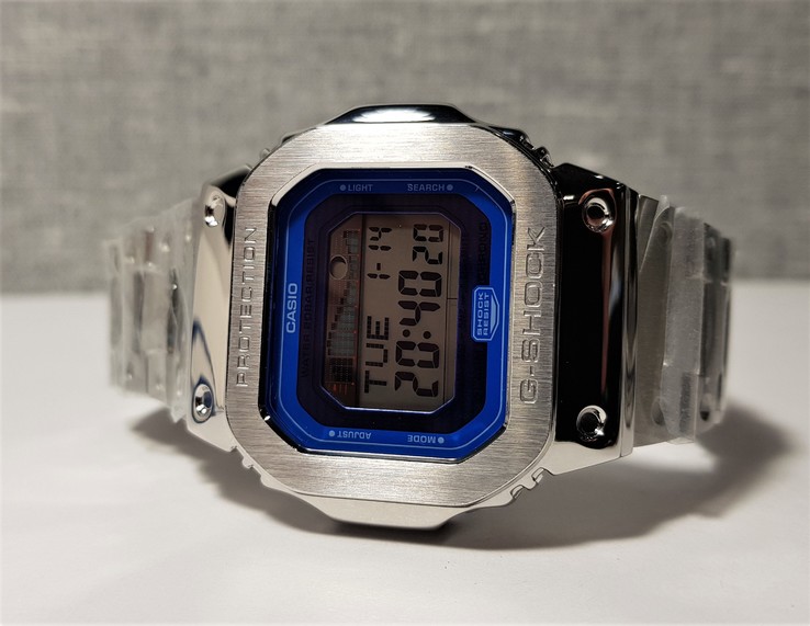 ЧАСЫ CASIO G-Shock GLX-5600F-2ER Оригинал + металлический корпус и браслет, numer zdjęcia 6