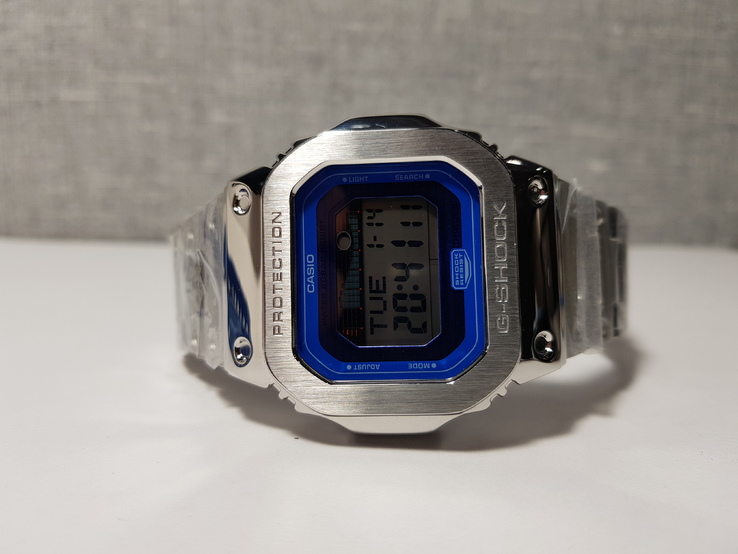 ЧАСЫ CASIO G-Shock GLX-5600F-2ER Оригинал + металлический корпус и браслет, numer zdjęcia 11