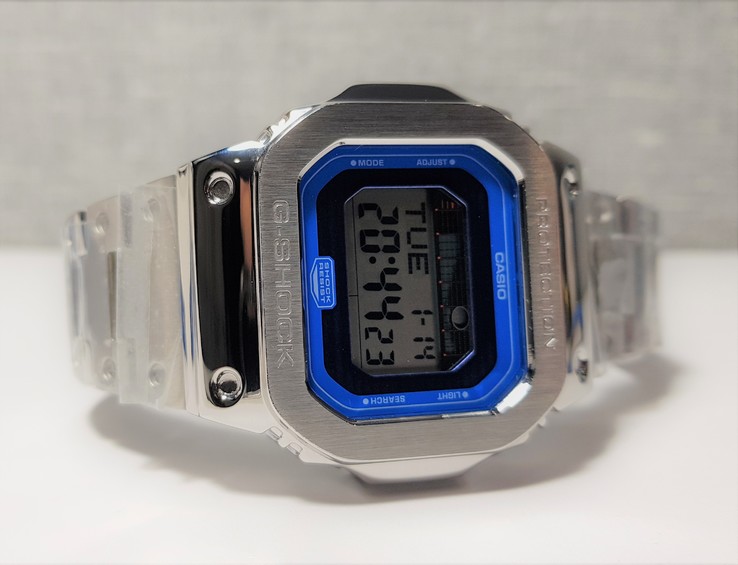 ЧАСЫ CASIO G-Shock GLX-5600F-2ER Оригинал + металлический корпус и браслет, numer zdjęcia 12