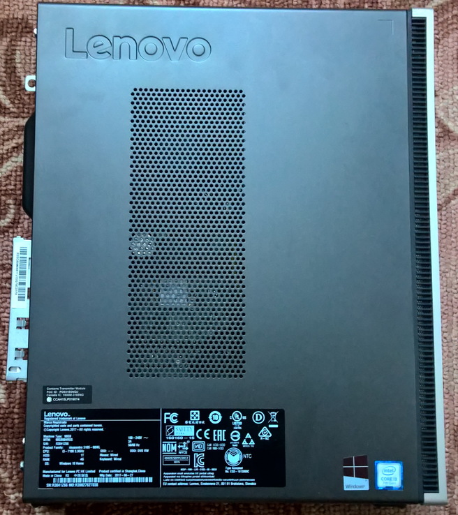 Настольный ПК Lenovo IdeaCentre 510S-08IKL, photo number 3