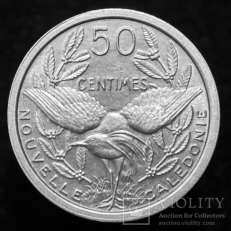 Новая Каледония 50 сантимов, 1949