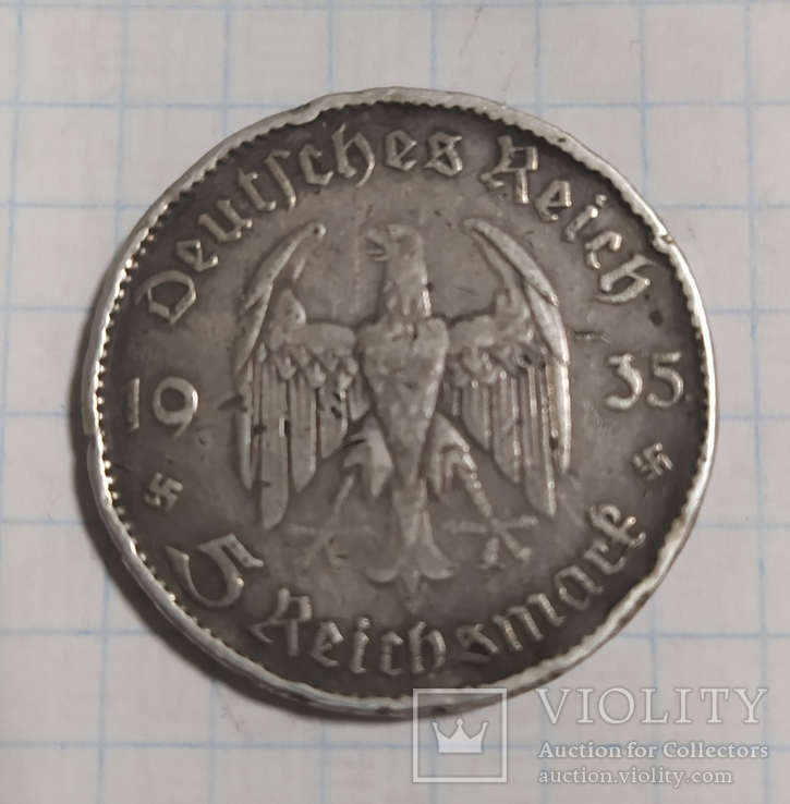 5 Марок 1935 год. Две штуки., фото №3