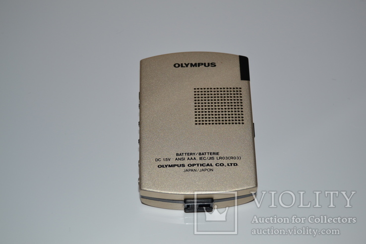 Микро кассетный шпионский диктофон Olympus L400 комплект, фото №5