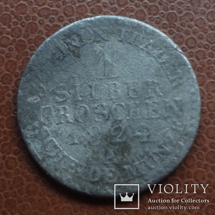 1 ЗИЛЬБЕРГРОШ 1824 Германия серебро (М.1.38), фото №2