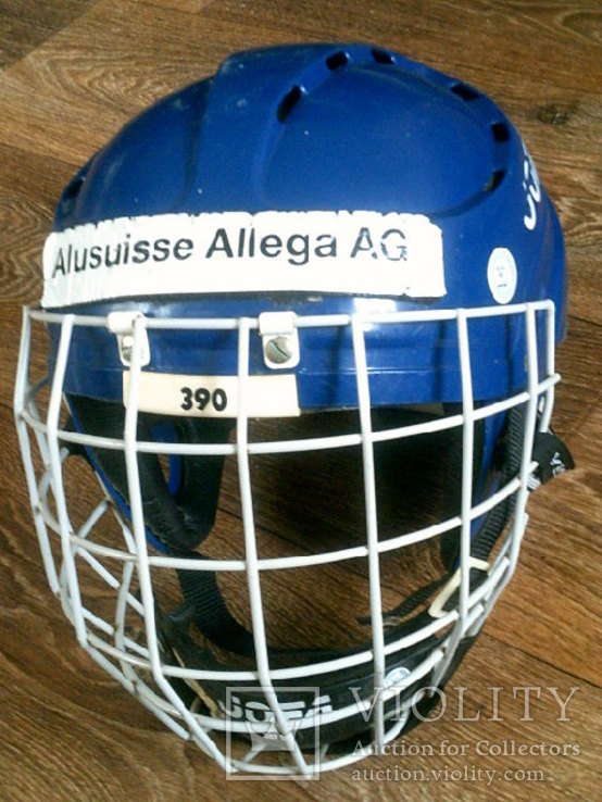 JOFA 390 (Швеция) 1995 г.- хоккейный шлем с решеткой, numer zdjęcia 2