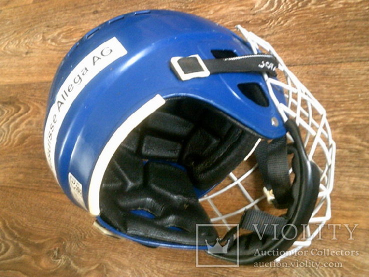 JOFA 390 (Швеция) 1995 г.- хоккейный шлем с решеткой, фото №4