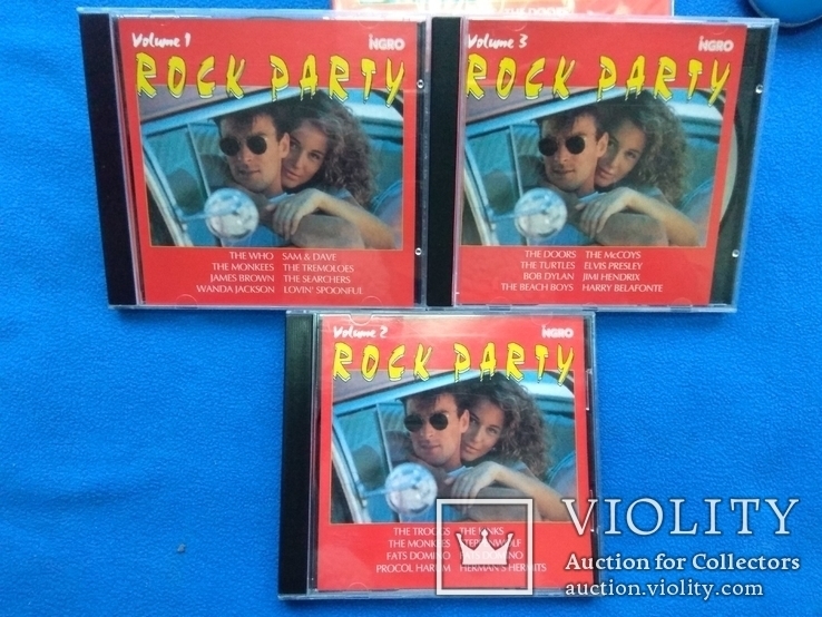 Rock Party 3 CD-Box