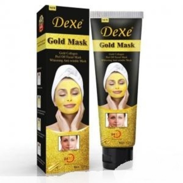 Маска для лица dexe gold mask, фото №2