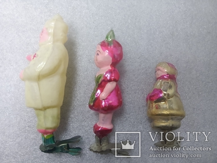 Ёлочные игрушки (Доктор Айболит,Земляничка,Девочка в шубе), фото №7