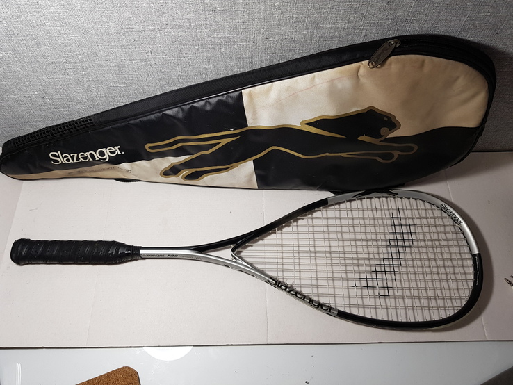 Ракетки для сквош slazenger pro titanium 160g squash racket, фото №8
