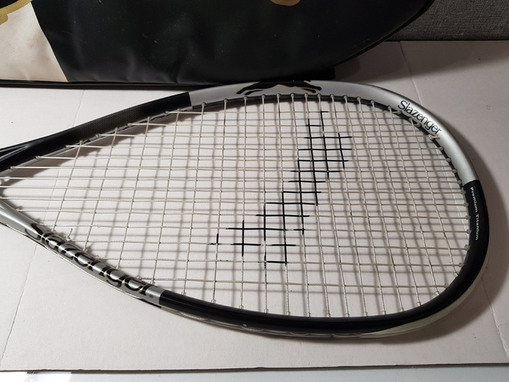Ракетки для сквош slazenger pro titanium 160g squash racket, фото №9