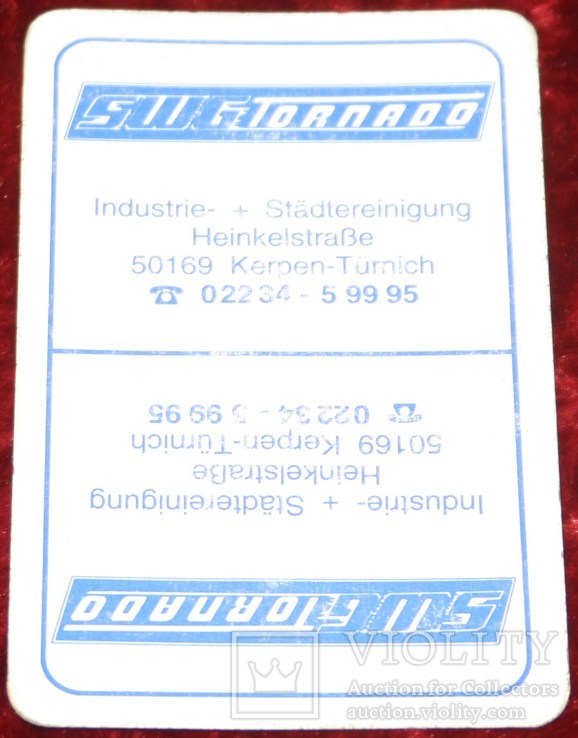 169.Карты игральные 1990-х (франц.малая колода,32 листа) Coeur.,Германия, фото №2