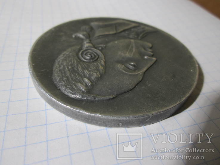Настольная медаль Радищев, фото №7