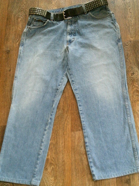 Wrangler - фирменные джинсы с ремнем, фото №9