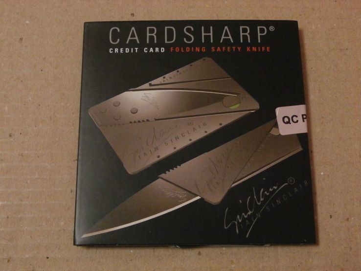 Нож кредитка Sinclair Cardsharp 2, фото №2