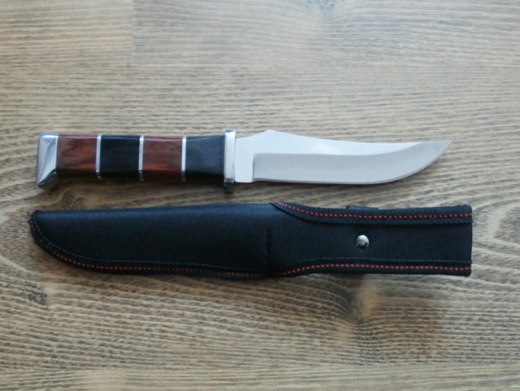 Нож охотничий COLUMBIA А024 26см с чехлом, фото №3