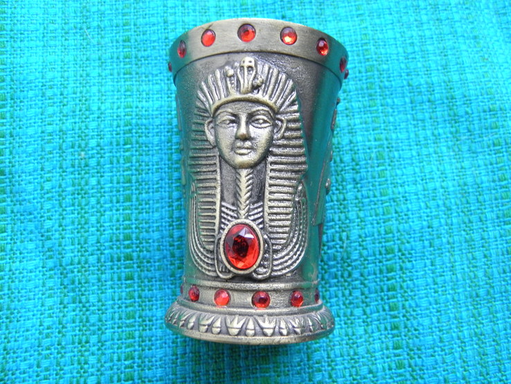 Рюмка египетская металлическая, фото №3