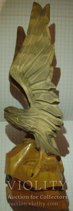 Деревянная статуэтка "Орел Малый", фото №4