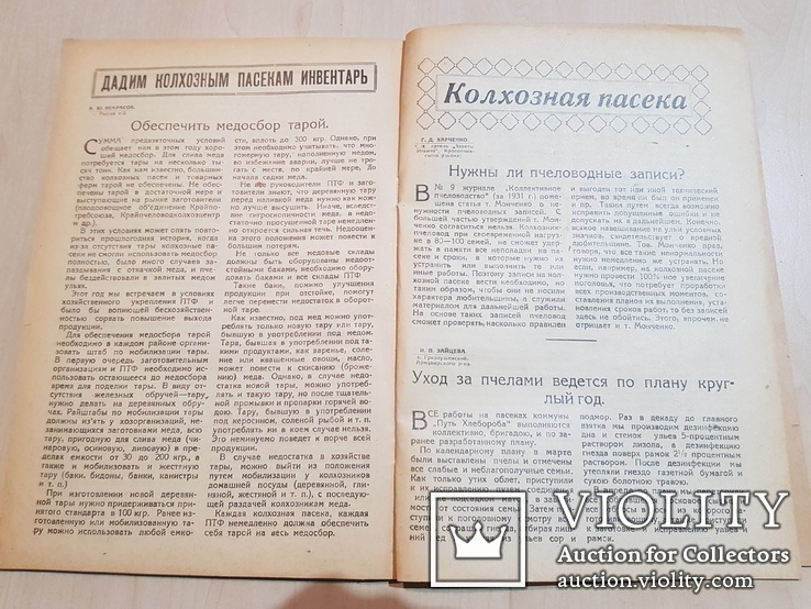 Коллективное пчеловодство 1932 года № 7, фото №7