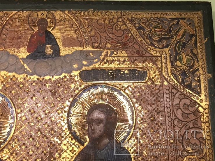 Икона Св.Алексей чел Божий и Св.Александра, фото №5
