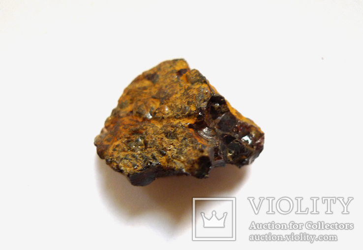 Залізо-кам'яний метеорит паласіт сеймчан з олівінами 9,7 г, фото №3