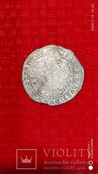 3 Kreuzer 1718.Charles VI, фото №3