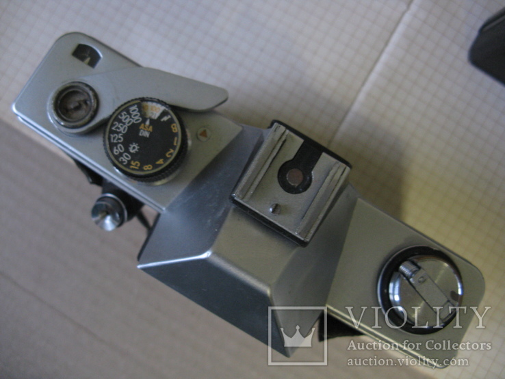 Фотоаппараты плёночные, без объектива"Praktica "и еще- 2 вида, на зап. части, фото №8