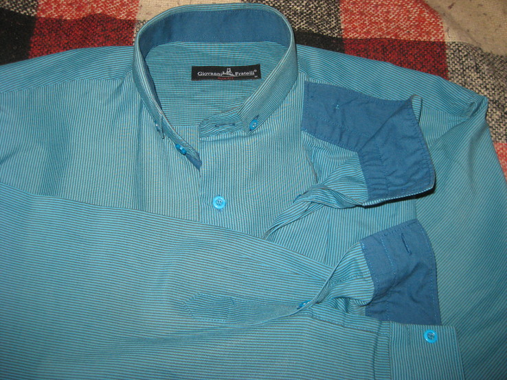 Фирменная рубашка "Giovanni Fratelli", фото №4