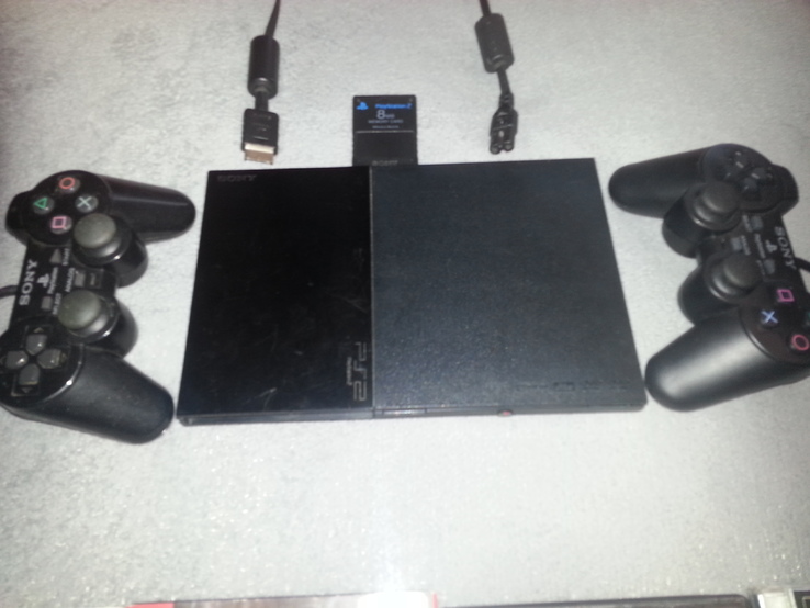 Sony Playstation 2 (SCPH-90008)+Карта памяти+Контроллер+игры., фото №2