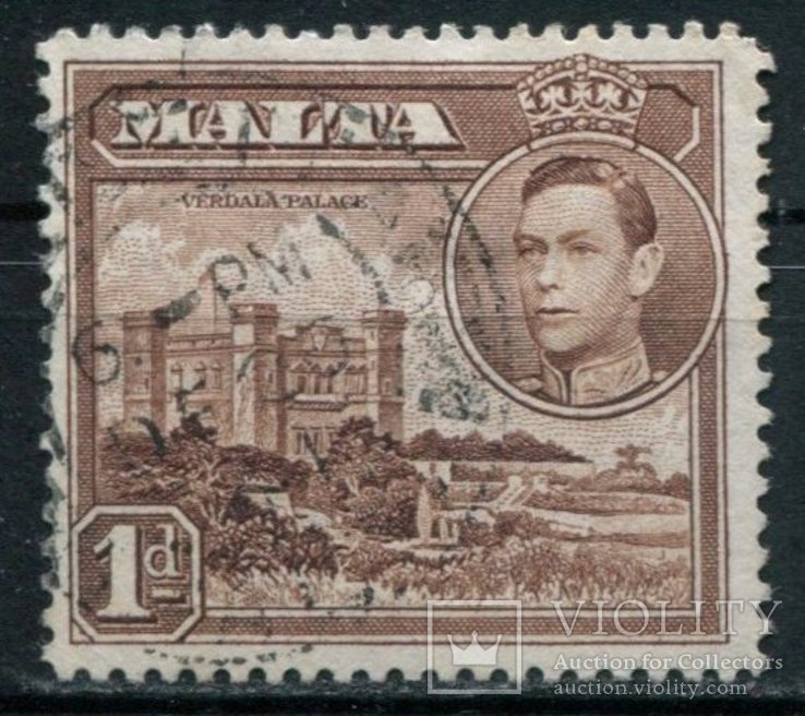 1938 Великобритания колонии Мальта 1р коричн